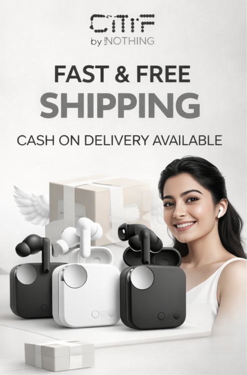 cmf Wireless Earbuds with Charging Case, in-Ear Style, Bluetooth Connectivity