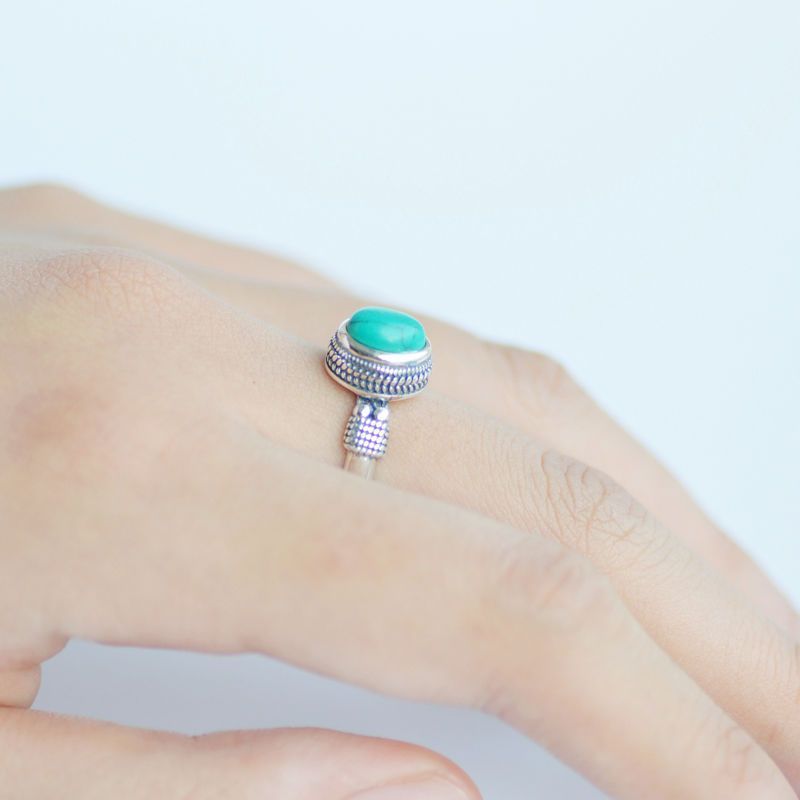 New Arrival S925 Silver-Plated Handmade Ring Vintage Style