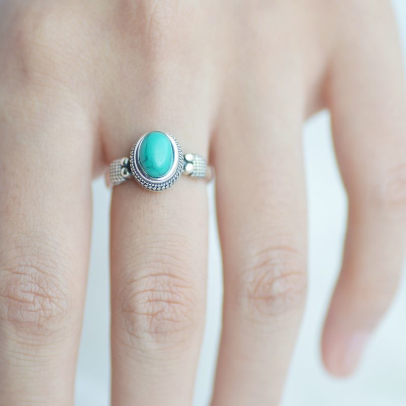 New Arrival S925 Silver-Plated Handmade Ring Vintage Style
