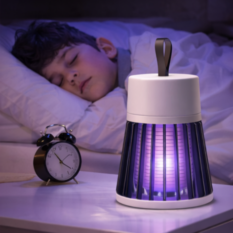 Mosquito Killer Lamp for Home with UV Light | Silent Automatic LED Mosquito Trap for Bedroom Living Room & Large Rooms | Indoor Mosquito Lamp Killer for Home Use