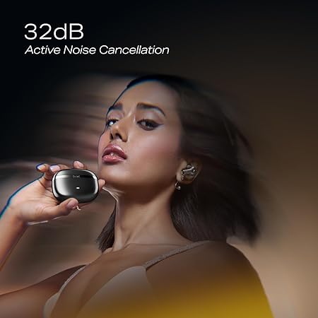 Boat Nirvana Ion ANC Pro, Hi-Res Audio LDAC,ANC(~32dB), 120Hrs Battery, App Support, Fast Charge, v5.3 Bluetooth TWS in Ear Earbuds Wireless Earphones with mic