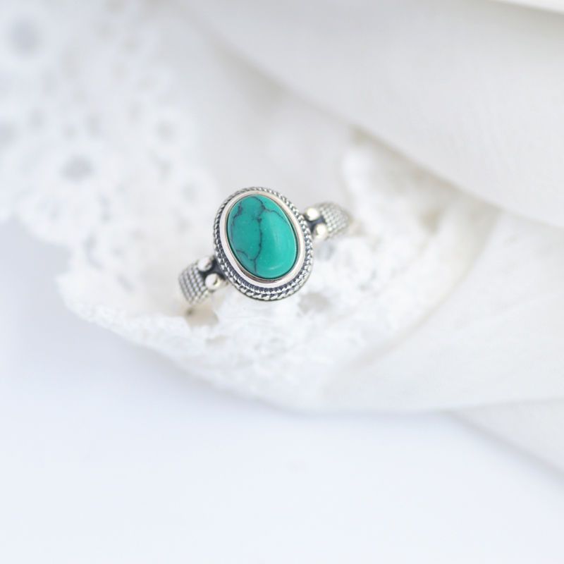 New Arrival S925 Silver-Plated Handmade Ring Vintage Style