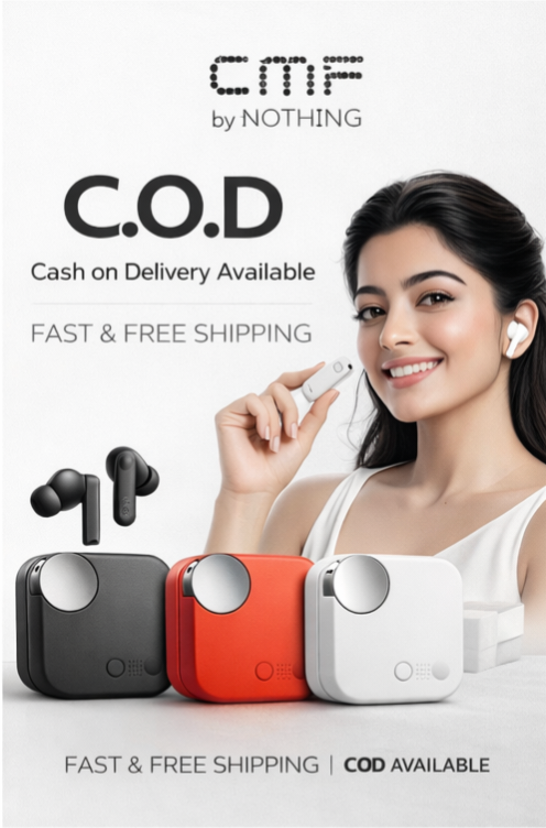 cmf Wireless Earbuds with Charging Case, in-Ear Style, Bluetooth Connectivity