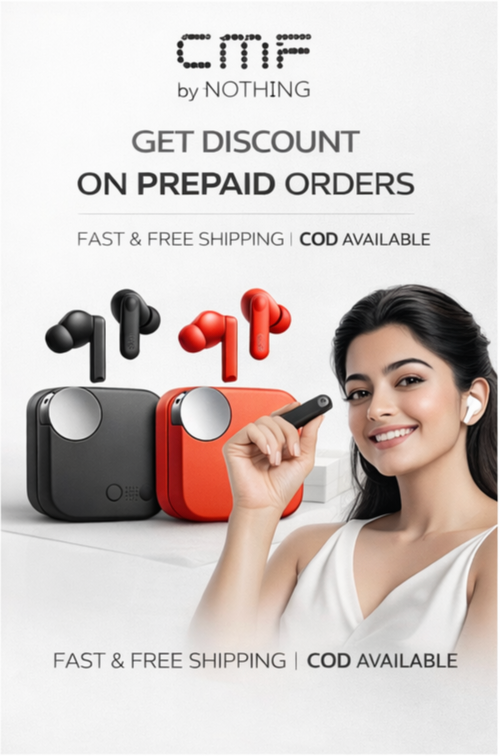 cmf Wireless Earbuds with Charging Case, in-Ear Style, Bluetooth Connectivity