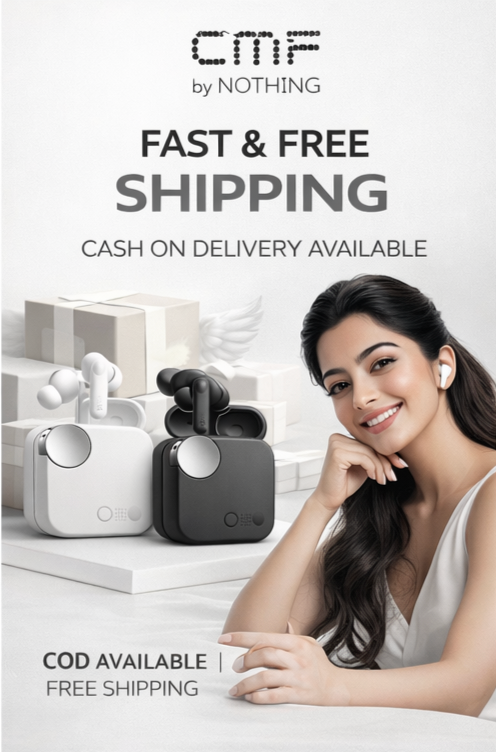 cmf Wireless Earbuds with Charging Case, in-Ear Style, Bluetooth Connectivity