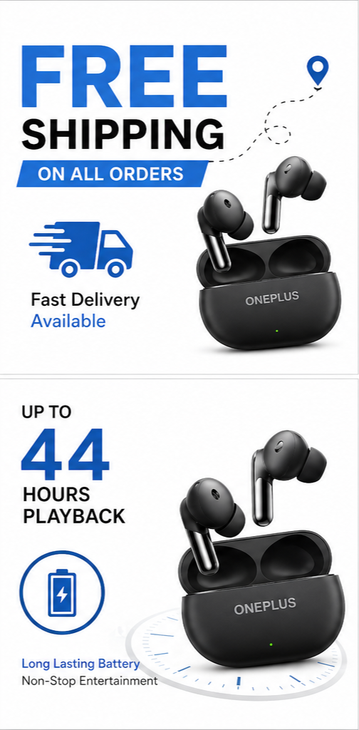 OnePlus Nord Buds 3 Pro Truly Wireless Bluetooth Earbuds with Upto 49dB Active Noise Cancellation,12.4mm Dynamic Drivers,10mins for 11Hrs Fast Charging with Upto 44Hrs Music Playback